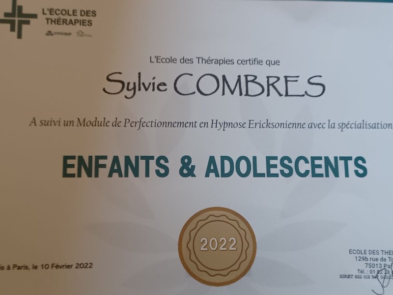 Hypnose Enfants Adolescents perctionnement