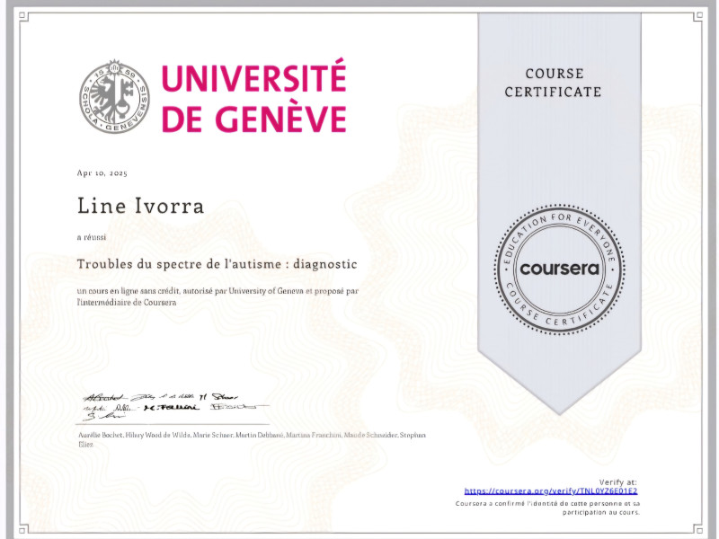 Trouble du spectre de l'autisme diagnostic