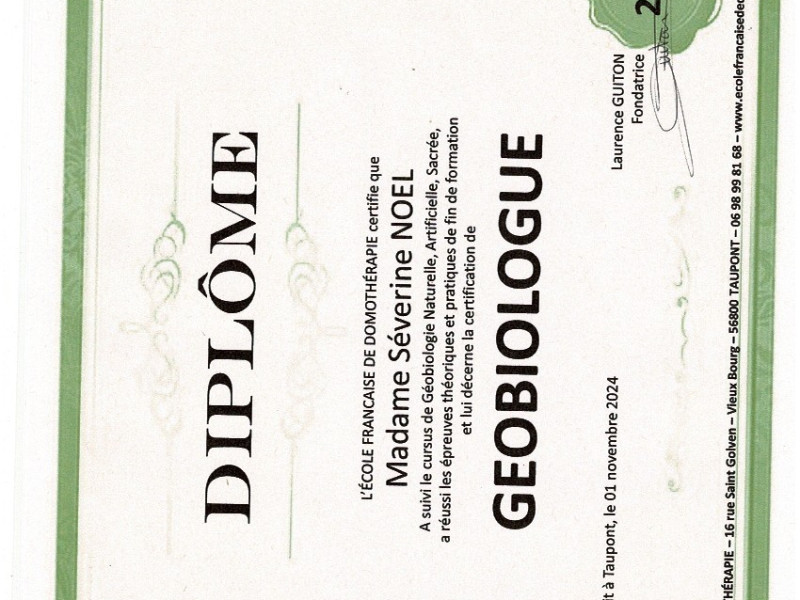 Géobiologue
