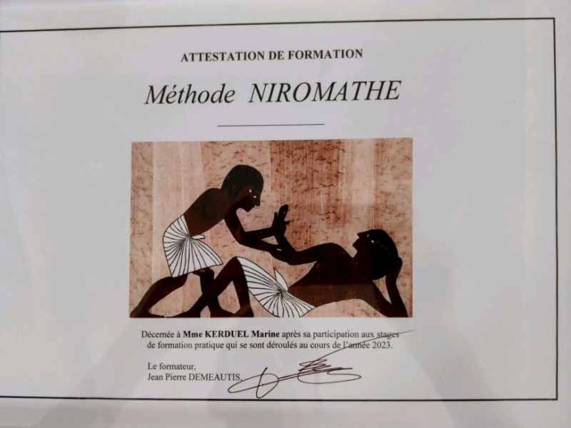 Praticienne en Niromathé