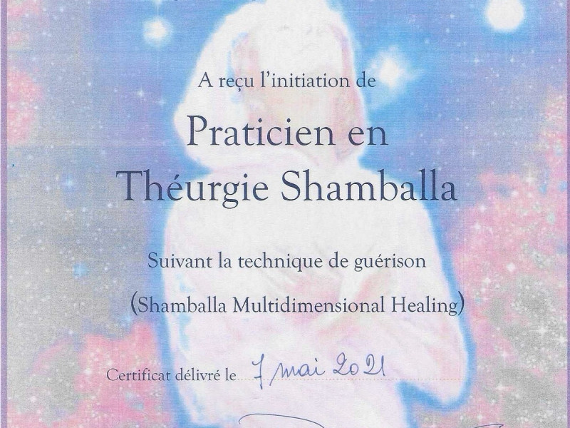 Praticien en Théurgie Shamballa