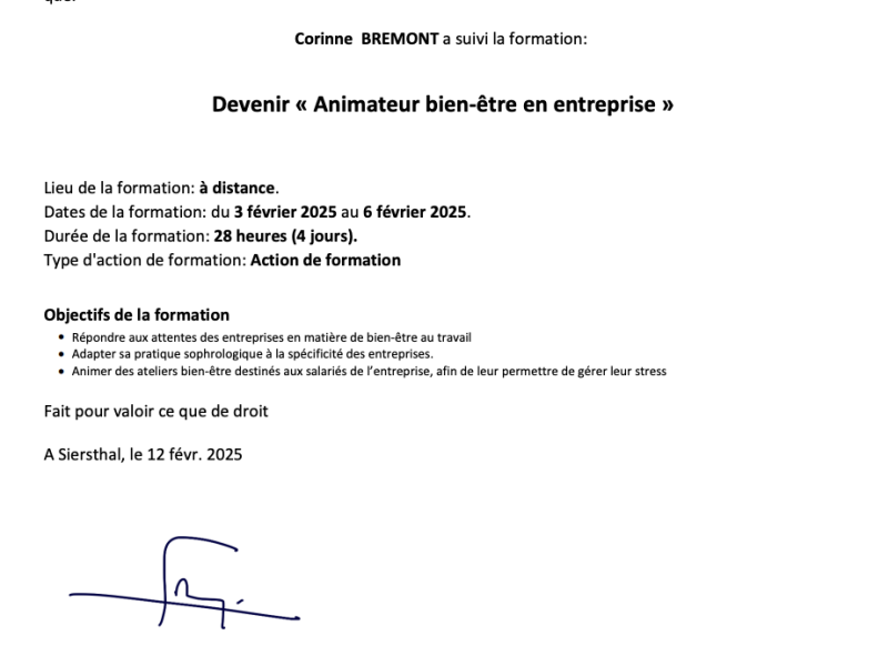 Attestation