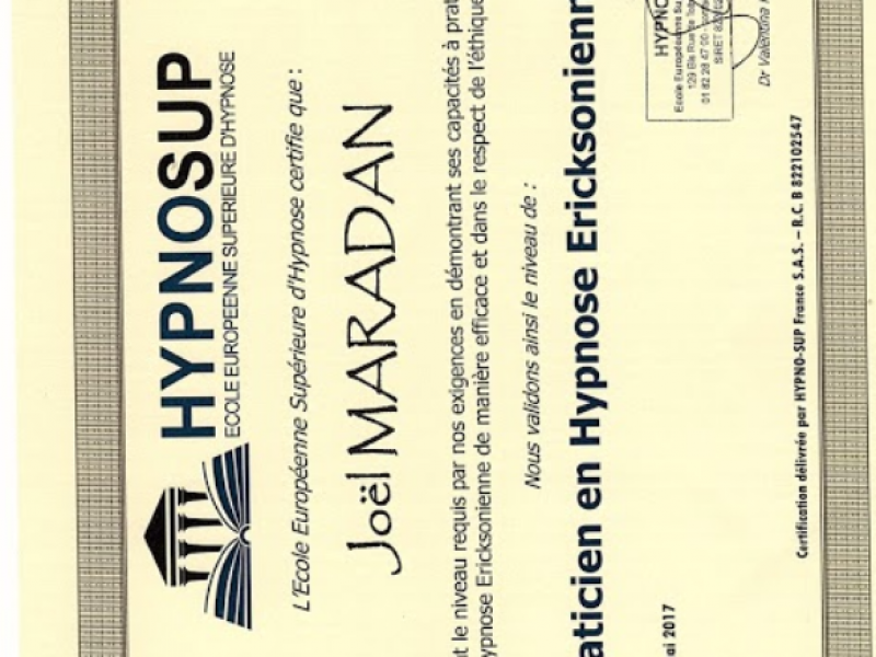 Praticien en hypnose