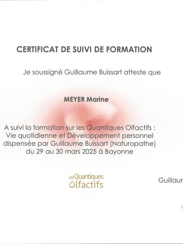 les quantiques olfactifs