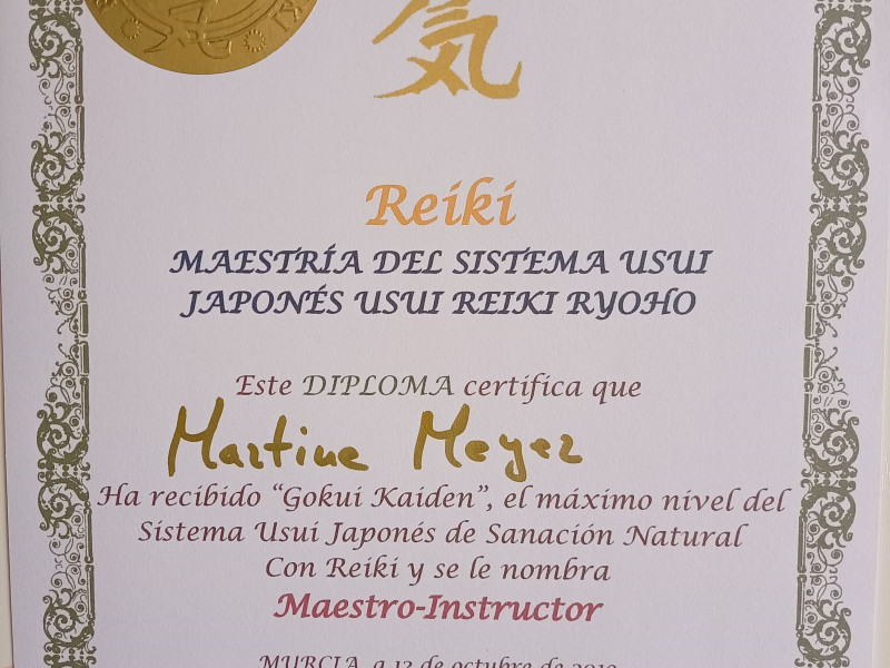 Maitre Reiki