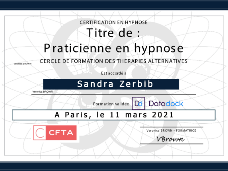Praticienne en hypnose