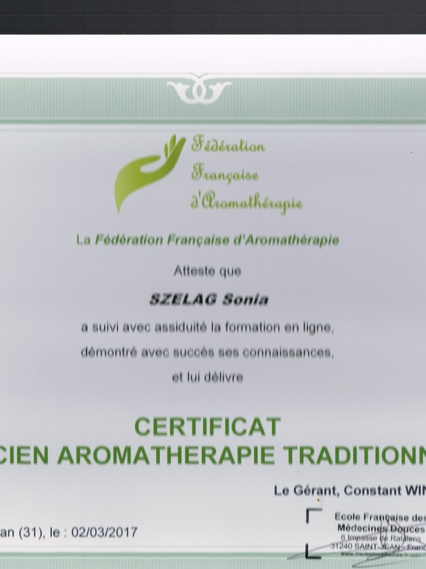 Aromathérapeute