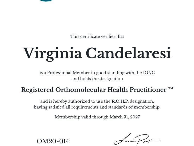 Orthomolecular Health