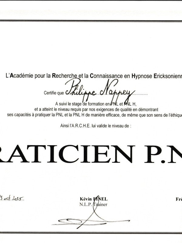 Praticien Pnl Hypnose