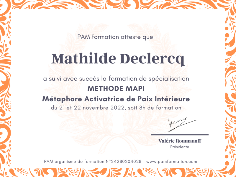 Méthode MAPI