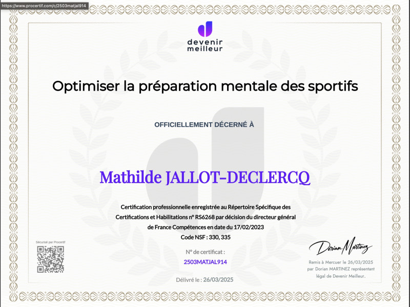 Optimiser la préparation Mentale des Sportifs