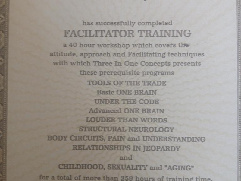 Facilitator Training