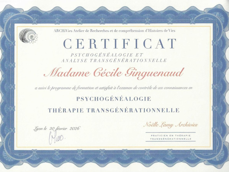 Psychogénéalogie - Analyse Transgénérationnelle