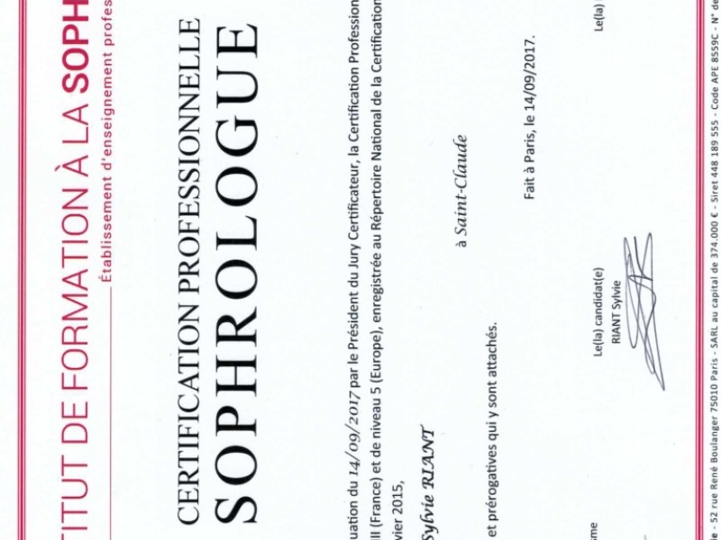 Certification professionnelle