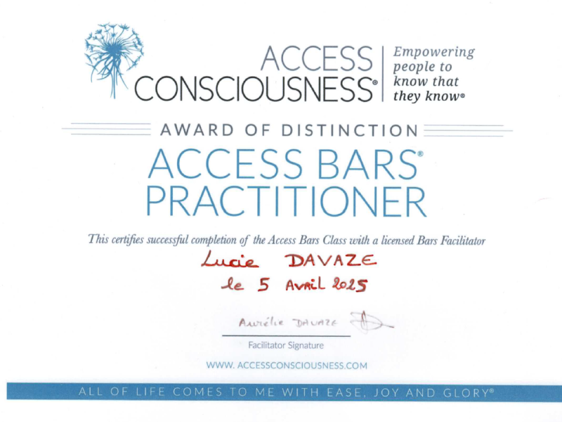 Access consciousness