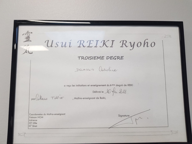 Reiki 3ème niveau
